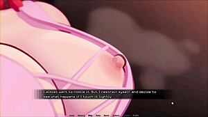 hooked hentai game ep 5 nipple tease and titfuck in the public changing room