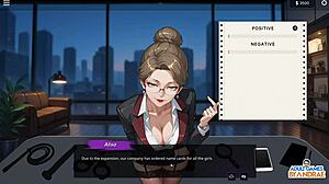 ep1 sex manager gameplay shows cute big tits in outfit