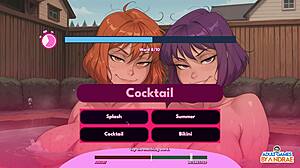 risky business gameplay shows the jacuzzi scene now