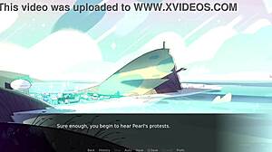 fucking and cumming inside garnet at the beach