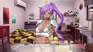 angel devil elf and me ep14 filling her up doggy style