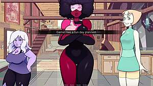fucking and cumming inside garnet at the beach