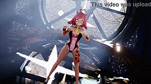 mmd strip tease aespa supernova makes me feel emotional and excited inside