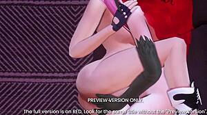 harley quinn picks her favorite poison in 3d hentai