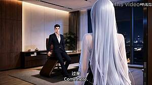 office secretary gives ceo a blowjob and more in episode 1