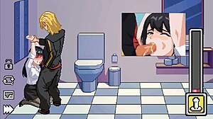 kendo instructor trains heroines in secret hentai game