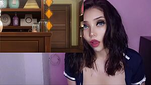 She turns into succubus and fucks strangers