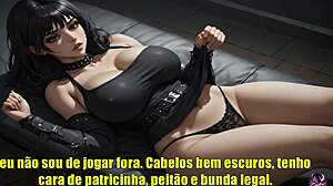 no estudo de tatuagem contos animados ai generated