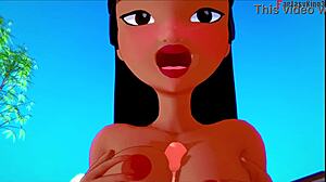 Chel getting fucked so hard that makes an ahegao face el dorado full and pov version
