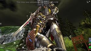 Kesatria sunyi merayau istana kuno dalam pengembaraan permainan menarik ni