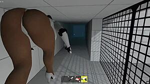 Haydee Hentai Game Επ 2 με Μεγάλα Στήθη Ανδροειδής Πολεμάει Ρομπότ