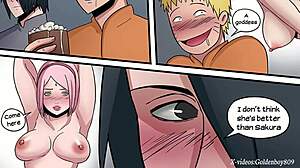Hentai Naruto dijelaskan dengan aksi Sakura liar