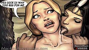 Sensation sauvage avec bite monstre shérif noir baisant putes indiennes coquettes fort