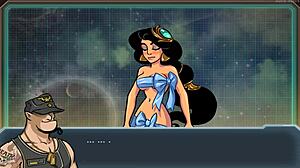 जस्मिन्स वेडिंग ड्रेस अकाबर्स स्टार चैनल 34 पार्ट 15 में शॉक्स!