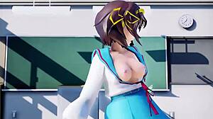 Nor 3D hentai najstnica 18+ kompilacija trdega jebanja