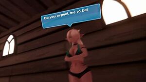 Monster Girl Island Ep 1: Sexig Älv Kattflicka och Android Mobbar Mig Hårt i Hentai Spel