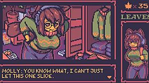 色情森林散步，莫莉裸体在迷幻hentai游戏第2集