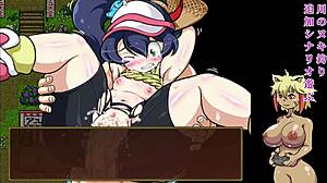 I fiskespillet hun klarer nivået og blir med på ayu-festivalen, stripper ned for vill hentai-moro med lokalbefolkningen.