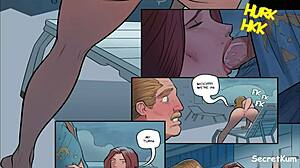 Сможешь ли ты справиться с этой принцессой с пузырьковой жопой? Горячий анальный фистинг на палубе круиза