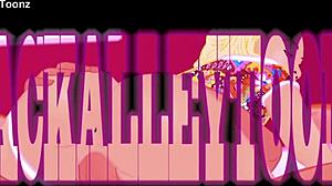 बिग बूटी PAWG कॉलेज कॉसप्ले में BBC राइड करती है इंटररेशियल कार्टून