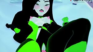 שגו שולטת בקים פוסיבל בפעולה 3D פרועה. סקרן לעוד?