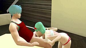 Hej Bulma, varför lagar du mat nästan naken? Jag tar dig hårt medan pappa är på jobbet!