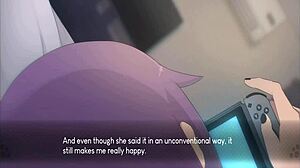 Трахаю её тугую пизду за игрой и кончаю внутрь.