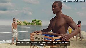 出轨妻子海滩渴望大黑鸡巴公共场合