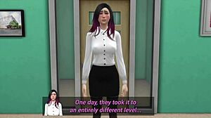 Free-Use Office Slut Humiliated by Workers in DDsims Part 5