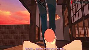 Фут-фетиш игры с Шэньхэ в Genshin Impact