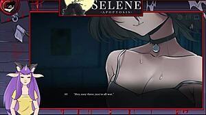 בסיפור אנימה אפל, סלנה מתמודדת עם אתגרים מפחידים באפופטוזיס חלק 8.