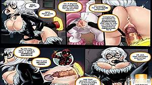 डेडपूल पोर्टल्स में वाइल्ड गैंगबैंग सीन नेविगेट करता है