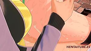 ¡Joder, no paro de ver a Kallen follando en CCS con creampie!