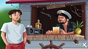 Summertimesaga - Afrykański Tyłek Rżnięty Mocno w Dzikiej Akcji