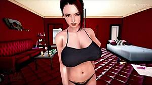 Dominatrix nafsu remas Boris dengan kongkek kaki dan posisi tekan!