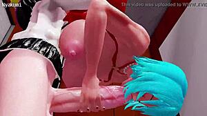 Ngewe Seru di Lift dengan Akeno Himejima