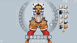 whoa, ahsoka tano-t fúrják 3 idegen szörny faszok! karácsonyi gloryhole őrület a star wars ep 1-ben!