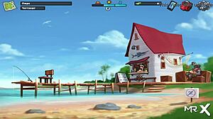 Нерди крем пай уикенд в Summertime Saga хентай