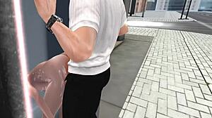 Perverse Stiefvater dominiert mich mit hartem Arschfick