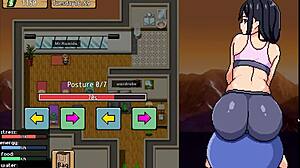 Životní tlak hentai hra ep 1: jebání křivkové učitelky jógy na uvolnění pracovního stresu