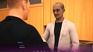 사무실 섹스 씬 6, 진동 장난감과 3D 게임 포르노