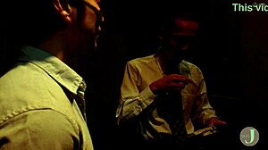 My Boss Ms Takase Dominates Me in Smoking Area with Obedient Dog Ears Trick