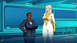 Kæmpe Pik Banker Harley Quinn Hårdt