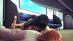 กันซ์เฮนไต: เรกะโดนเย็ดในฉากแอคชั่นสุดป่าเถื่อน