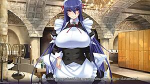 Taimanin Yukikaze 2 Bahagian 18 dengan Rinko Way 01 Aksi Mentah