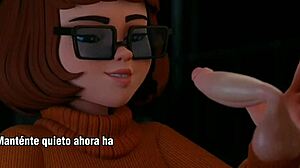 velma from scooby doo, wanna take it deep in the ass?