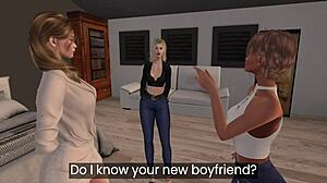 Seductive Holiday Fuck with Best Friend's Mom in 3D Missionary