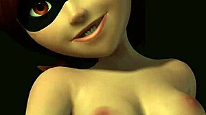 helen parr craves wild cowgirl action short clip