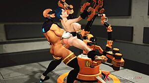 Ei, quer ver essa máquina de foda cibernética com shemale sexy?