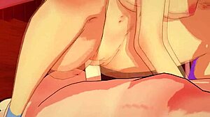 लोइस ग्रिफिन उत्सुकता से पीटर को सक्स करती है इससे पहले कि वह उसे डीपली पेनिट्रेट करे इस हार्डकोर सीन में